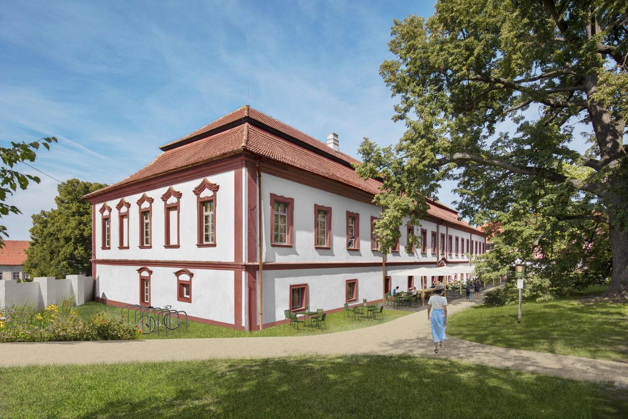Hotel Zamek Naceradec Exterior foto