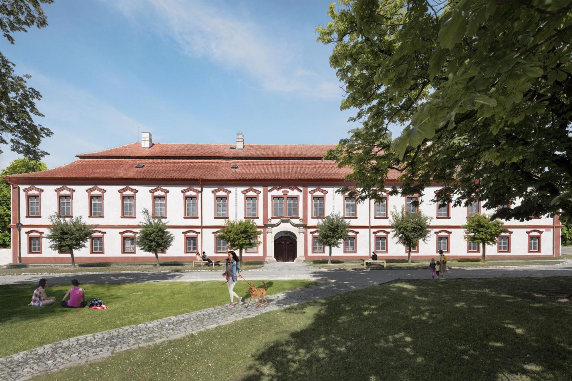 Hotel Zamek Naceradec Exterior foto