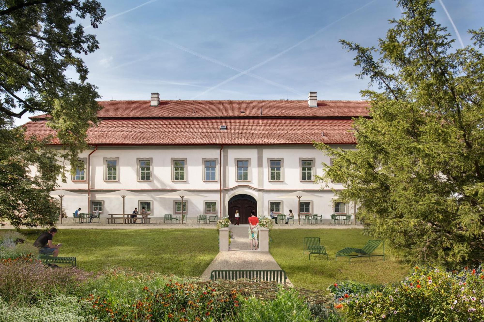 Hotel Zamek Naceradec Exterior foto